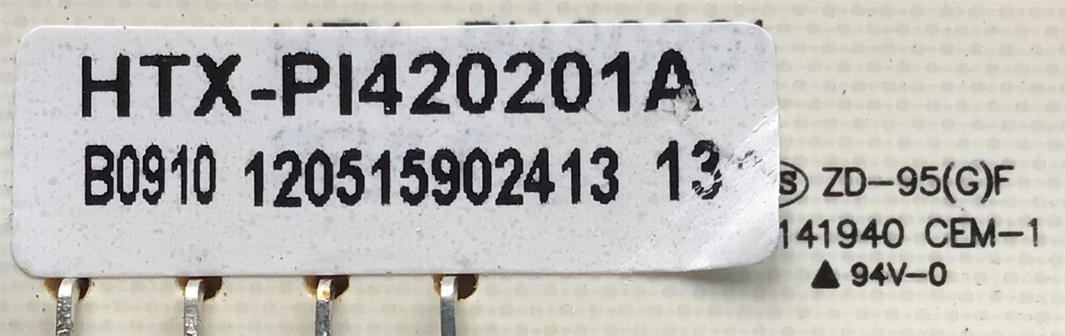 FUENTE DE PODER PARA TV WESTINGHOUSE / NUMERO DE PARTE HTX-PI420201A / ZD-95(G)F / E141940 CEM-1 / PANEL TC390FP01-A / DISPLAY V390HJ1-P01 REV.C1 / MODELO EW39T4LZ	 - Imagen 2
